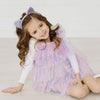 Petite Hailey Girl Ombre Layered Dress Peach kids dresses Petite Hailey   