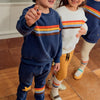 Petite Hailey Rainbow Star Sweatpants Navy kids pants Petite Hailey   