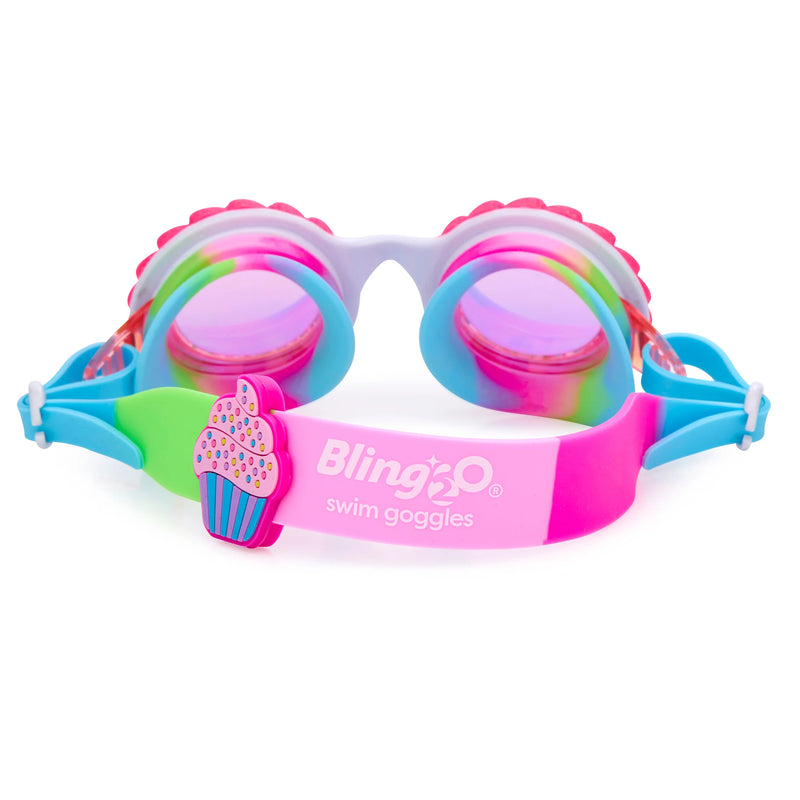 Bling2o Pink Sugar Bake Off Swim Goggles swim goggle Bling2o   