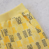 Moschino Baby Teddy Print Logo Sweatpants Yellow kids sweatpants Moschino   
