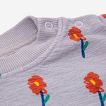 Bobo Choses Baby Flowers All Over Sweatshirt kids sweatshirts Bobo Choses   