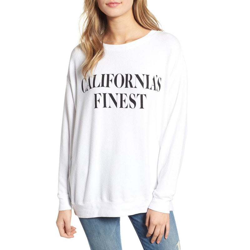 Wildfox Couture Roadtrip - California's Finest Pullover WF Sweater Wildfox Couture   