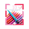 Djeco 10 Felt Tip Brush Pens - Sweet kids art+craft Djeco   