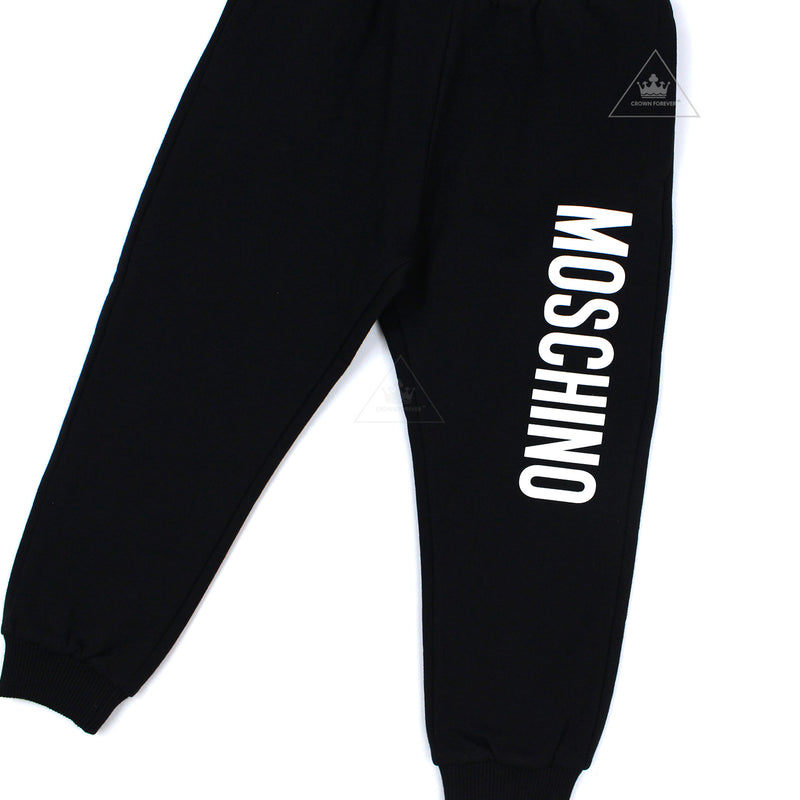 Moschino Kids Sweatpant Mini Me Moschino Couture Milano kids pants Moschino   