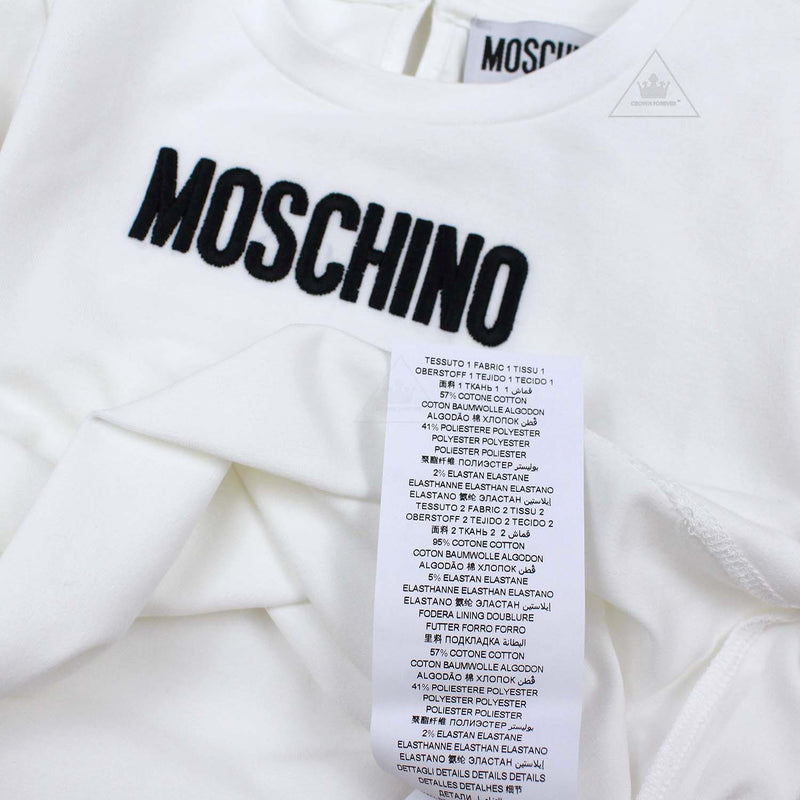 Moschino Kids T Shirt and Dress Set Cloud