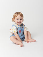 Bobo Choses Baby Multicolor Stars all over ruffle T-shirt - Crown Forever
