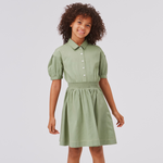 Molo Kids Claudette Vintage Green Dress kids dresses Molo Kids   