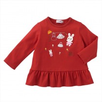Miki House Frilled Tunic baby t-shirt Miki House   