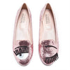 Chiara Ferragni Flirting Italian Leather Flats (4 Colors) Shoes Chiara Ferragni 35 Pink 