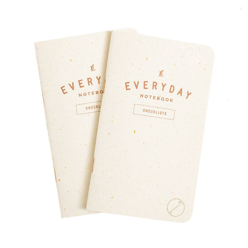 Letterfolk Everyday Checklists Notebook 2-Pack