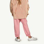 The Animals Observatory Panther Kids Pants in Pink Logo kids pants The Animals Observatory   