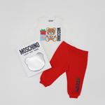 Moschino Baby Bear Present Set With Gift Box Christmas kids tops+bottoms sets Moschino   