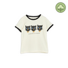 Mini Rodini Cat Triplets T-shirt Offwhite kids T shirts Mini Rodini   