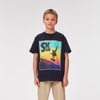 Molo Kids Sk8 Rainbow Black Rame T Shirt
