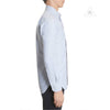Thom Browne Long Sleeve Shirt With Grosgrain Placket In Blue Oxford