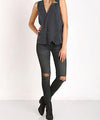 Free People Simply Days Top Slate - Crown Forever