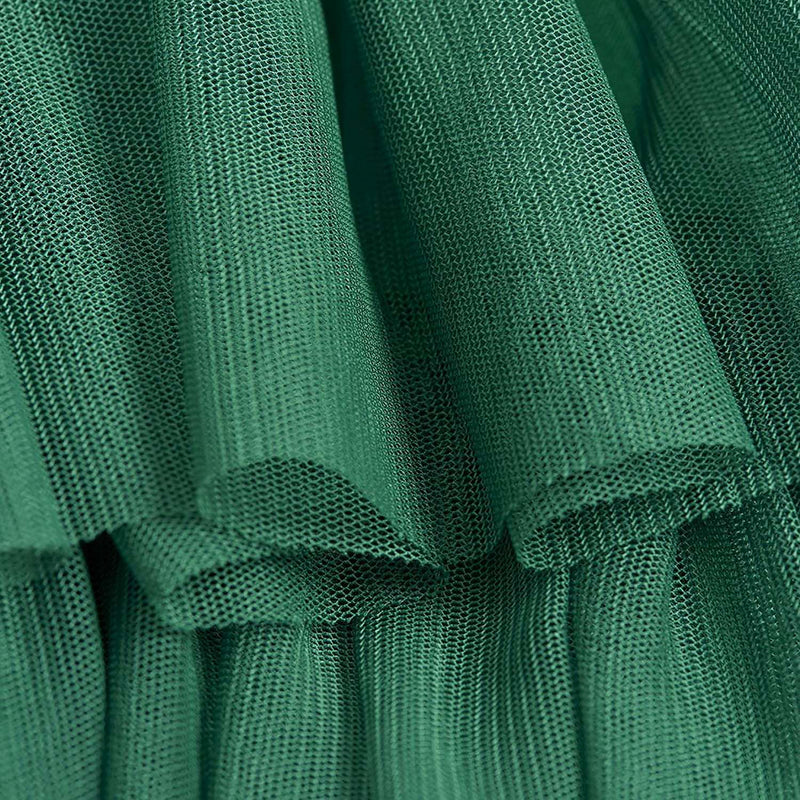 Mini Rodini Tulle Kids Skirt Green