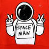 Stella McCartney Kids Boy Space Man Sweatshirt kids sweatshirts Stella McCarney Kids   