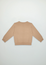 The New Society Tns Sweater Camel kids sweaters The New Society   