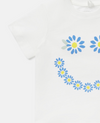 Stella McCartney Kids Baby Girl Smile Daisies Cotton T-Shirt