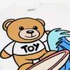 Moschino Kids Boys Surfer Teddy Maxi T Shirt Mini Me kids T shirts Moschino   
