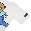 Moschino Kids Boys Surfer Teddy Maxi T Shirt Mini Me kids T shirts Moschino   