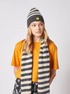 Bobo Choses Wool-mix Striped Beanie - Crown Forever