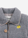 Bobo Choses Baby Face Embroidery Sheepskin Jacket baby jackets Bobo Choses   