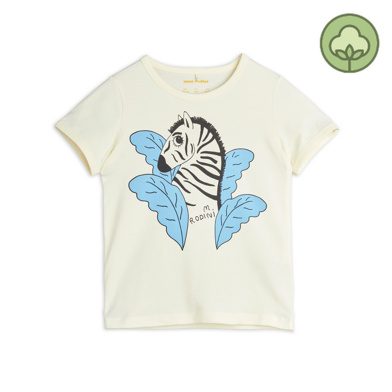 Mini Rodini Zebra Short Sleeve T Shirt kids T shirts Mini Rodini   