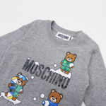 Moschino Baby Bear Snow Long Sleeve T Shirt kids long sleeve t shirts Moschino   