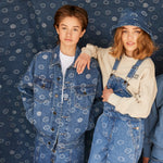Molo Kids Hedly Emojis Blue Denim Jacket kids jackets Molo Kids   