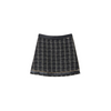 TWINSET Lurex Tweed Short Skirt Black Jacquard kids skirts TWINSET   