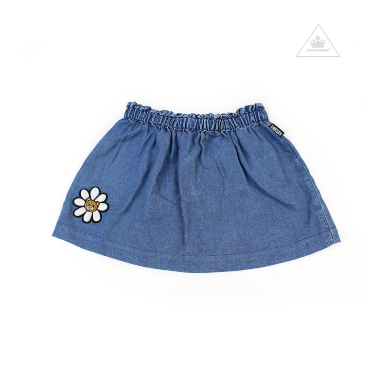 Moschino Baby Girl Teddy Bear Daisy Flower Skirt kids skirts Moschino   