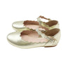 Chloé Kids Girls Scallop-edge Ballerina Shoes - Crown Forever