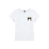 Karl Lagerfeld Kids Girls Cotton Pocket T-Shirt