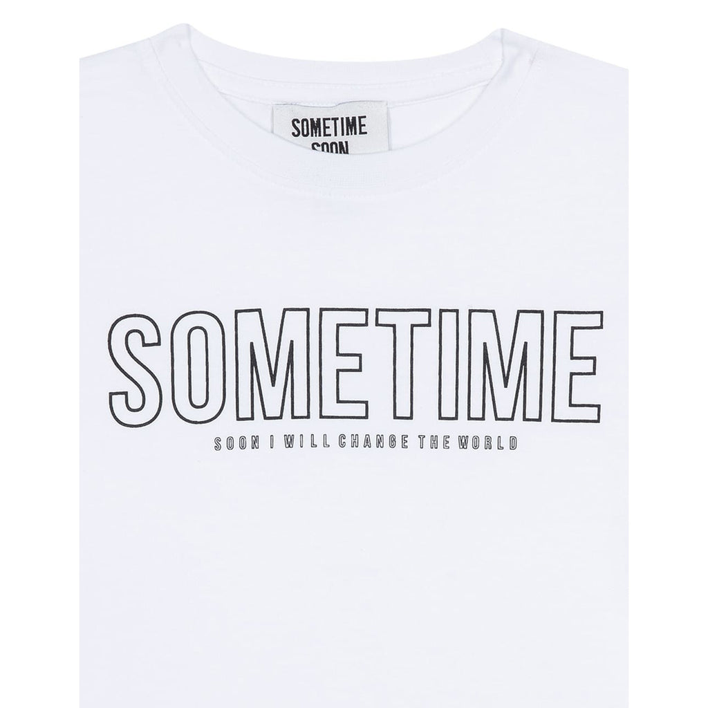 Sometime Soon Imperial T-Shirt White - Crown Forever