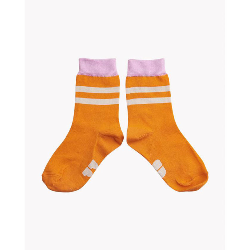 Papu Stories Organic Cotton Orange Socks kids socks and tights Papu Stories   