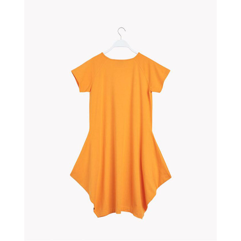 Papu Stories Women Kanto Short Sleeve Orange Dress * FINAL SALE women dresses Papu Stories   