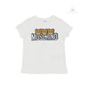 Moschino Kids Girls Short Sleeve T With Logo And Bear Graphics