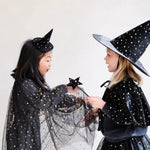 Mimi&Lula Black magic velvet witch cape kids capes Mimi&Lula   