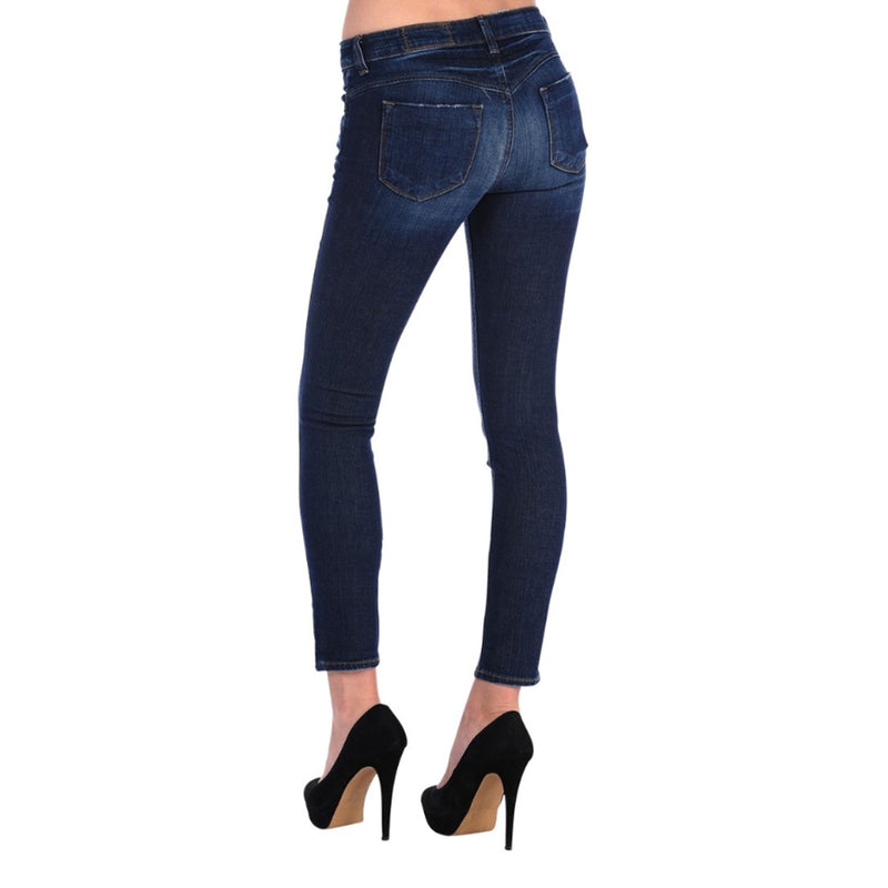 Siwy Ladonna Skinny Crop Jeans Lucky Wash Jeans SIWY   