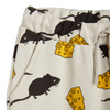 Mini Rodini Mouse Sweatpants Light grey