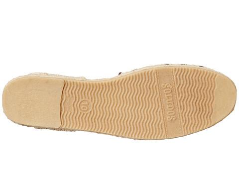 Saludos Classic Stripe Natural Tie Up Espadrille Flat Sandals - Crown Forever