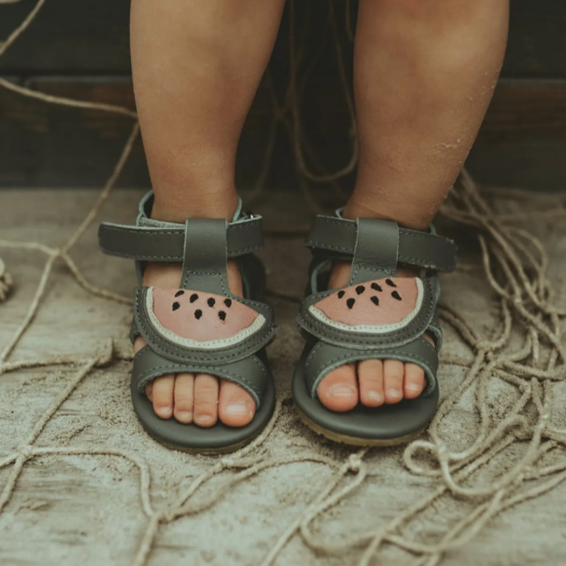 Donsje SADIE Watermelon Leather Baby Sandals kids shoes Donsje   