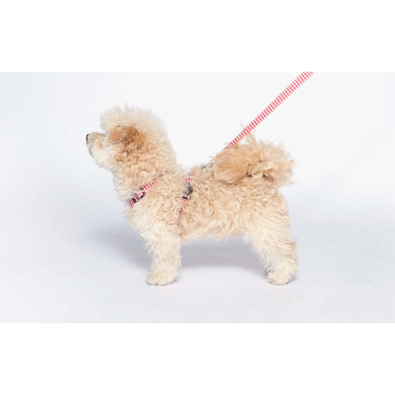 Woof by Betters Barrels H Harness (Check Red) dog harness BETTERS   