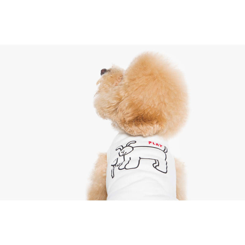 Woof by Betters Barrels x Napis Square Meriyas (PLAY) dog t shirt BETTERS   