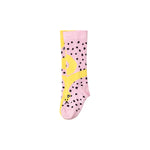 WAUW CAPOW by BANGBANG Pink & Yellow Houdini Socks kids socks and tights WAUW CAPOW by BANGBANG   