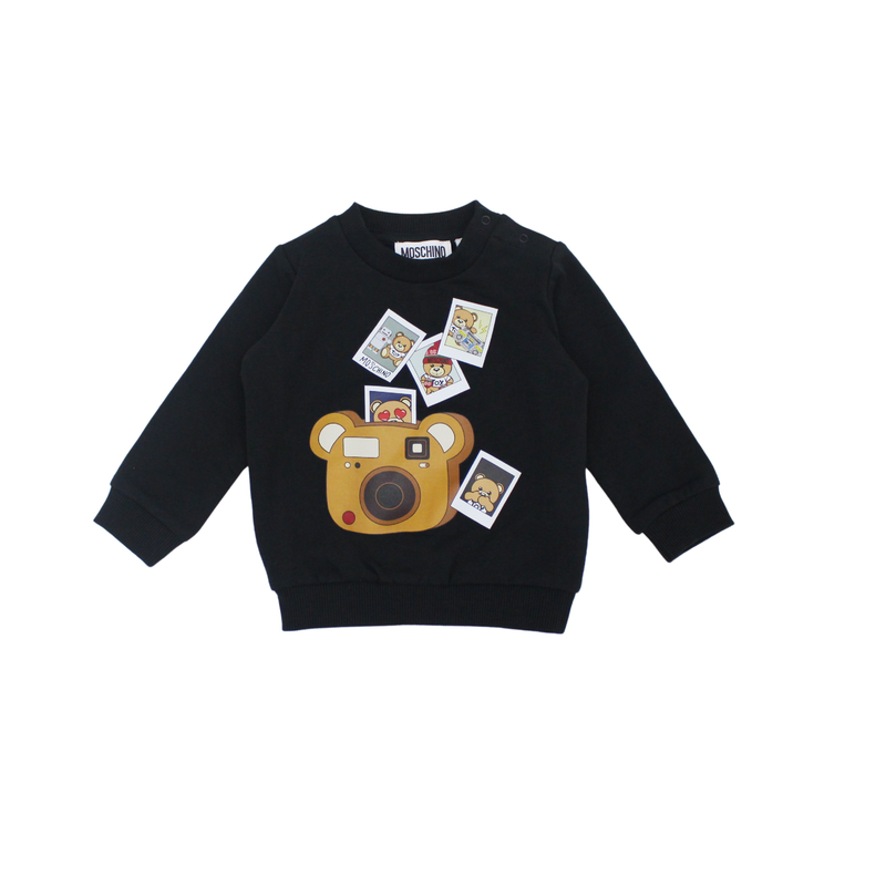 Moschino Baby Bear Camera Sweatshirt kids sweatshirts Moschino   