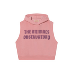 The Animals Observatory Whale Sweatshirts Vest Pink