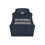 The Animals Observatory Whale Sweatshirts Vest Navy kids sweatshirts The Animals Observatory   